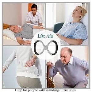EASACE 14" Lift Assists Standing Aid with No-Slip Stronger Grip Handles, Portable for Disable and Elderly,Caregivers and Senior - lift aid