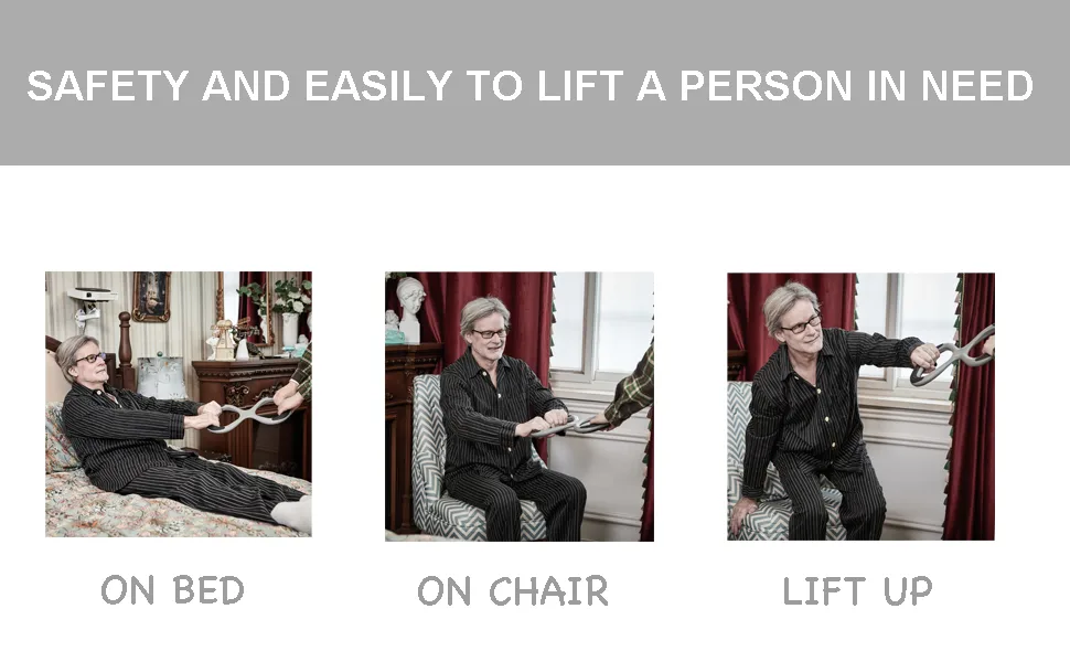 EASACE 14" Lift Assists Standing Aid with No-Slip Stronger Grip Handles, Portable for Disable and Elderly,Caregivers and Senior - lift assist aid