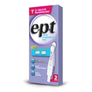 E.p.t Early Pregnancy Test, 2-Count - product information 1