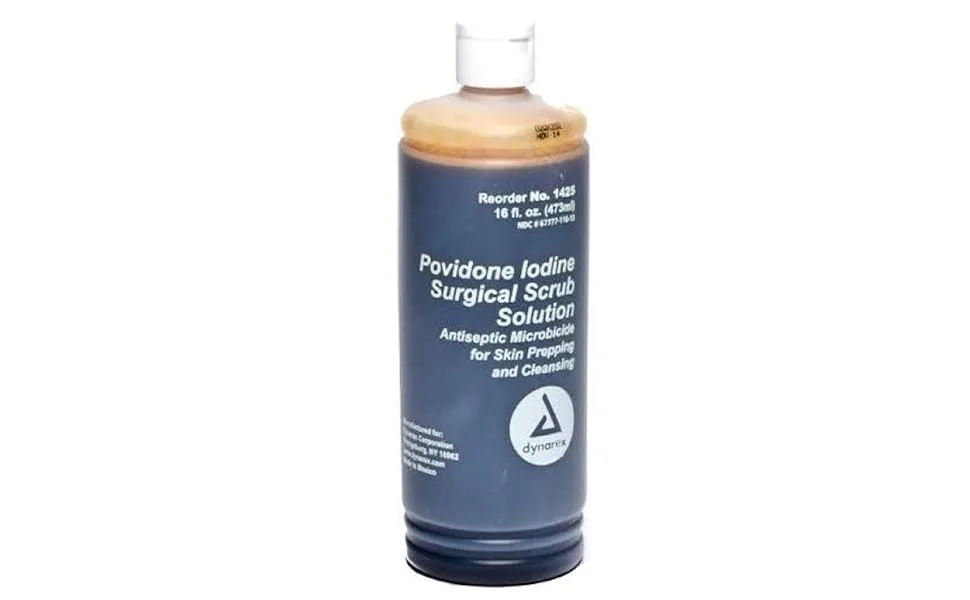 Dynarex Povidone Iodine Scrub Solution 16 oz - product information 2