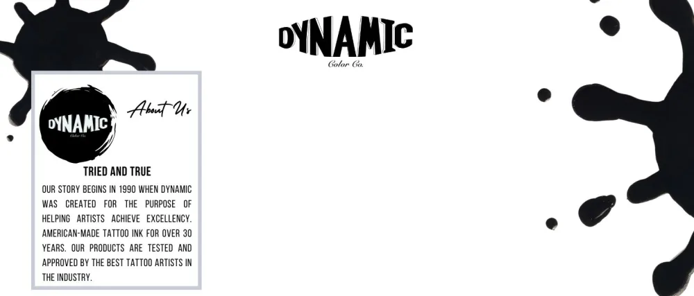 Dynamic Black Ink 8oz Bottle - background dynamic color