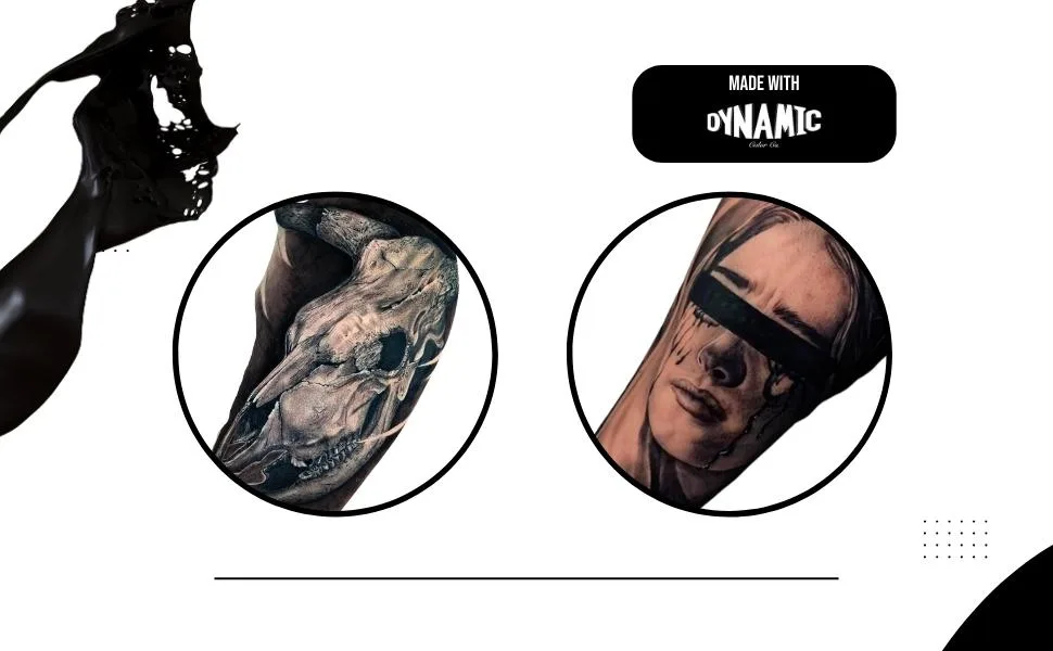 Dynamic Black Ink 8oz Bottle - Black Ink 8oz