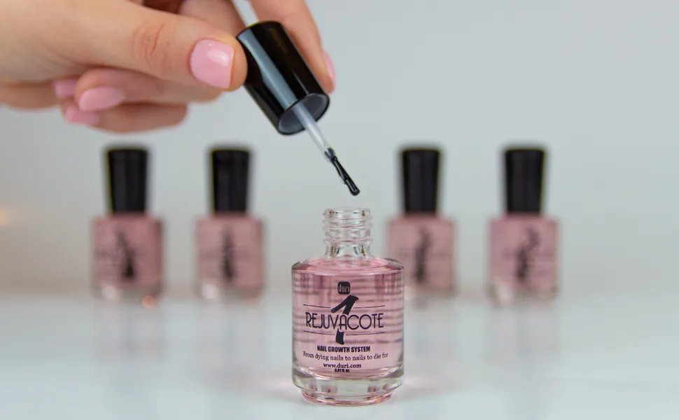 duri Rejuvacote 1 Original Maximum Strength Nail Growth System Base,Top Coat - Treatment, Nail Repair - healthy nails, art, beauty, growth, repair, lacquer, strengthening