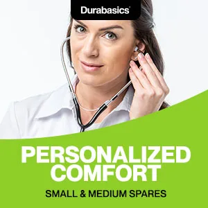 Durabasics Stethoscope Ear Tips Replacement for Littmann Stethoscopes - Compatible with Littman Ear Tips Replacement, Stethoscope Ear Pieces, Littmann Stethoscope Parts & Cardiology IV Parts - Black - Personalized Comfort