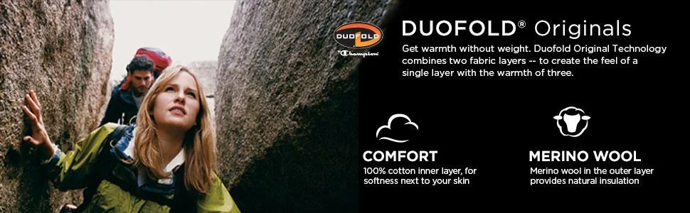 Duofold Men's Mid Weight Wicking Thermal Pant Large Black 1 - product information 2
