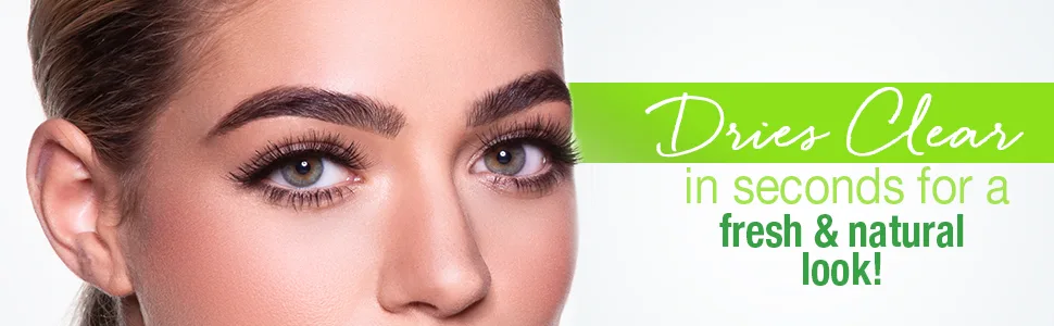 DUO Brush-On Lash Adhesive with Vitamins A, C & E, Clear, 0.18 oz, 1-Pack 0.18 Ounce (Pack of 1) Clear (Peggable) - DUO Brush-On Lash Adhesive with Vitamins A, C & E, Clear, 0.18 oz