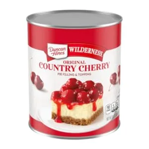 Duncan Hines Wilderness Original Pie Filling & Topping, Country Cherry, 21 Ounce - product information 1