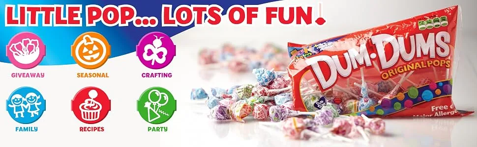 Dum Dums Original Pops, 1,000-Count Bucket - product information 1