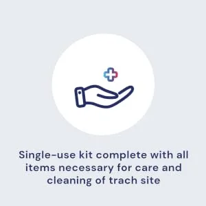 Dukal - 15200 Trach Care Kit, Sterile (Pack of 20) - Single USe Kit complete with all items necessary for care