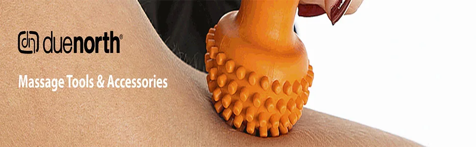 Due North Industrial Rubz Foot, Hand & Back Massage Ball, Relief from Plantar Fasciitis, Green - banner