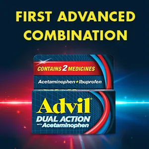 Dual Action Coated Caplets - first advanced combination