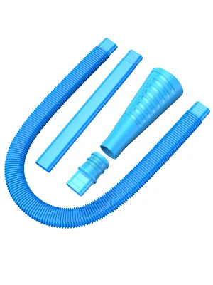 Dryer Lint Vacuum Attachments Lint Remover for Dryer Vent Cleaner Kit Dryer Vent Hose Brush Lint Trap for Deep Cleaning Fire Prevention Blue - V1fenti
