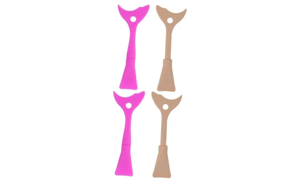 FOMIYES 4 pcs eyeliner baffle mascara eyelash shield eyelash shield applicator lash lift makeup eyeliner eyeshadow shields for eye makeup Multifunction Miss eyelash comb 15x3.2cmx2pcs - product information 10
