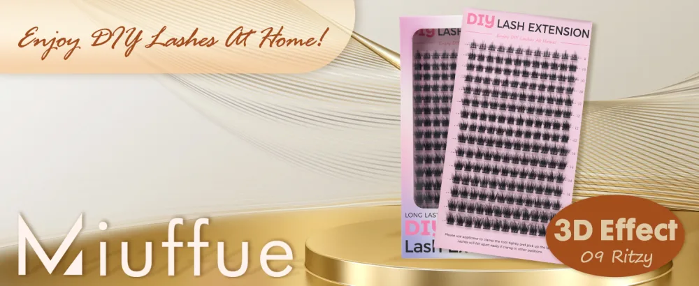 180PCS Cluster Lashes Wispy 3D Effect Fluffy Volume Lash Clusters Eyelash Extensions Multiple Layers Individual Faux Mink False Eyelashes(8-16mm Mixed) - Cluster Lashes
