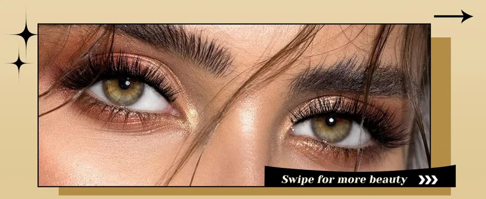 Veleasha Lash Clusters 80D Fluffy Individual Lashes 10-18mm D Curl Volume Eyelash Clusters 192PCS Lash Extension Thick Cluster Eyelash Extensions Soft DIY Cluster Lashes at Home(S-80D 10-18MM) - W02 SHOW