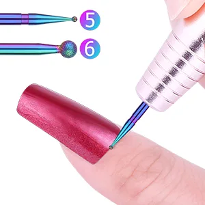 Drill Bits for Nails, Flasoo 12Pcs Nail Drill Bit Set Cuticle Bit for Acrylic Nail Gel Nail, Fine Grits Efile Bits for Electric Manicure Machine Home Salon Use - acrylic nail drill bits
