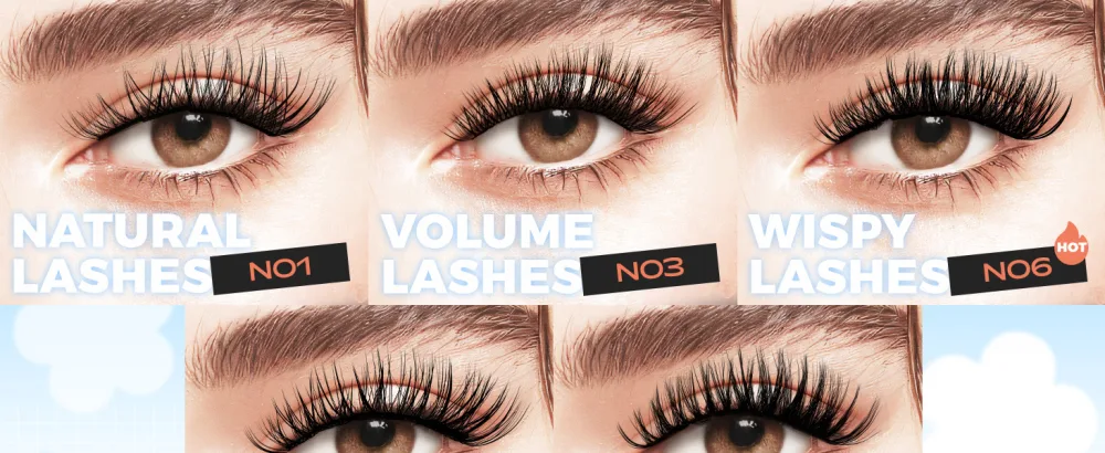 LASHVIEW Self Adhesive Eyelashes D Curl Press On Lash Clusters Kit Pre Glued Eyelash Clusters with Applicator No Glue No Remover Needed DIY Lash Extension Kit 10-16mm (N06 78Pcs) - LASHVIEW