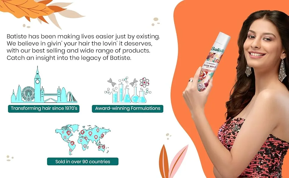 Batiste Dry Shampoo Blonde 162g/5.71 oz. 5.71 Ounce (Pack of 1) - product information 8