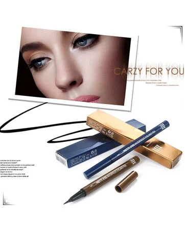 Vtrem 3 PCS Eyeshadow Stick Set Neutral Cream Matte Lying Silkworm Pen Eye Highlighter Eyeliner Crayon Make up Set Shiny Makeup Cosmetics with Brush Head Style2 - Eyeliner Pencil