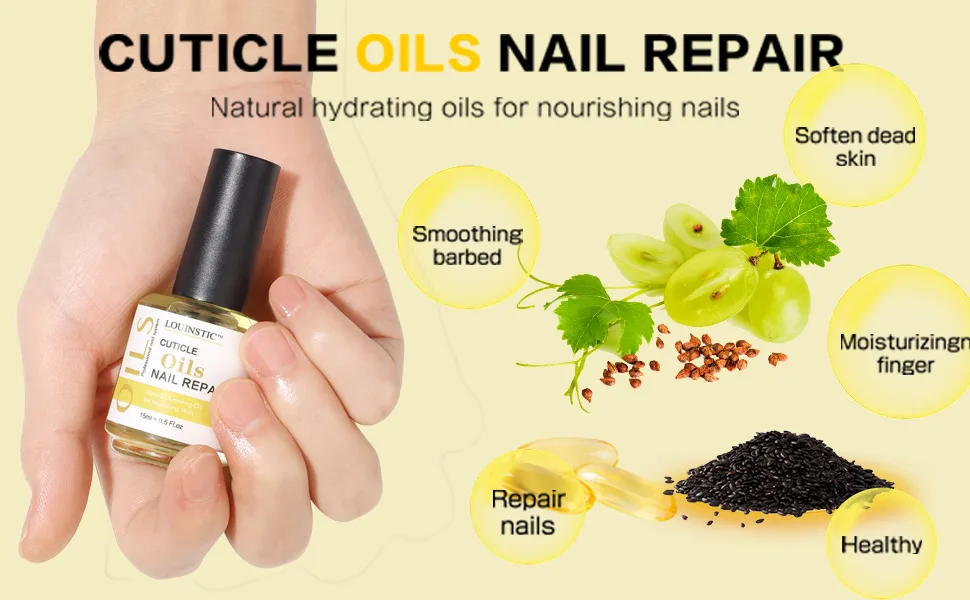 Gel Nail Polish Remover 2pcs plus Roller Ball Cuticle Oil for Nails - cuccio cuticle oil