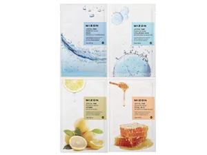  MIZON SET: Joyful Time Essence Mask Sheet (16 Combo Pack Facial Mask Sheets) - mizon mizon mask sheets korean mask sheets facial mask sheets korean skin care mask sheet set