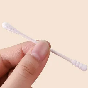 1000 Count Mini Cotton Swabs Spiral/Round Cotton Swab with Paper Stick for Personal Care and Cleaning 1000pcs - COMPACT COTTON TIPS
