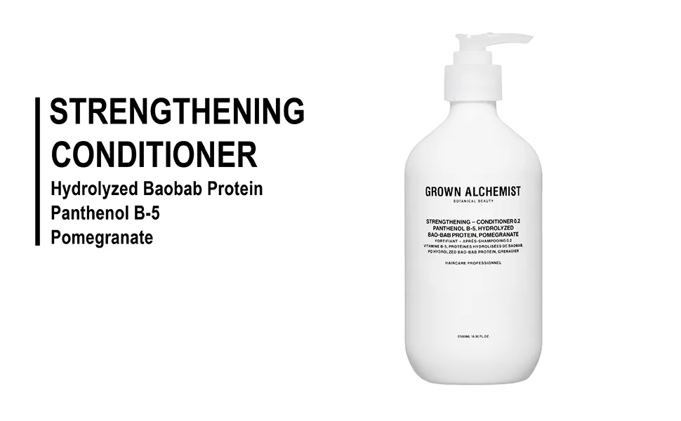 Grown Alchemist Strengthening Conditioner 0.2 500ml Conditioner 16.9 Fl Oz (Pack of 1) - Strengthening Conditioner