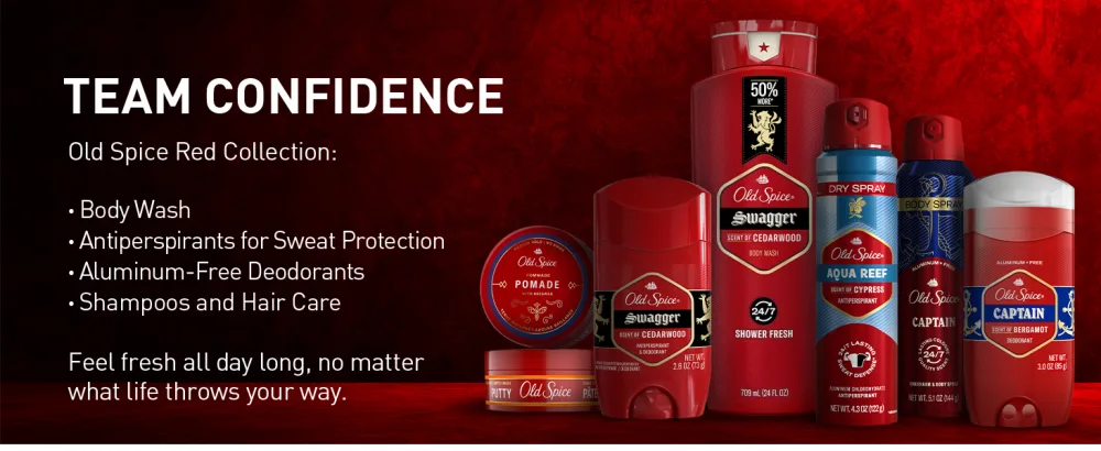 Old Spice Red Zone Swagger Antiperspirant and Deodorant 0.5 Ounce (pack Of 24) - Team confidence