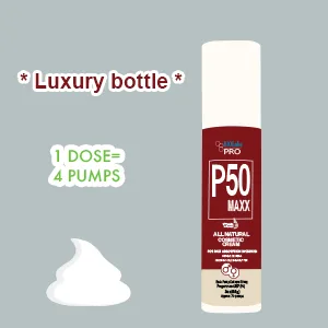 BIOLABS PRO All Natural P50 Maxx Cream 50mg Progesterone per Dose (Unscented-3.6oz) Unscented 3.6 Fl Oz (Pack of 1) - progesterone