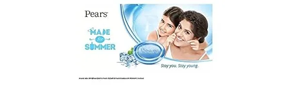Pears Soft & Fresh Soap - 98% Pure Glycerin & Mint Extracts - 75 g (Pack of 3) - product information 1