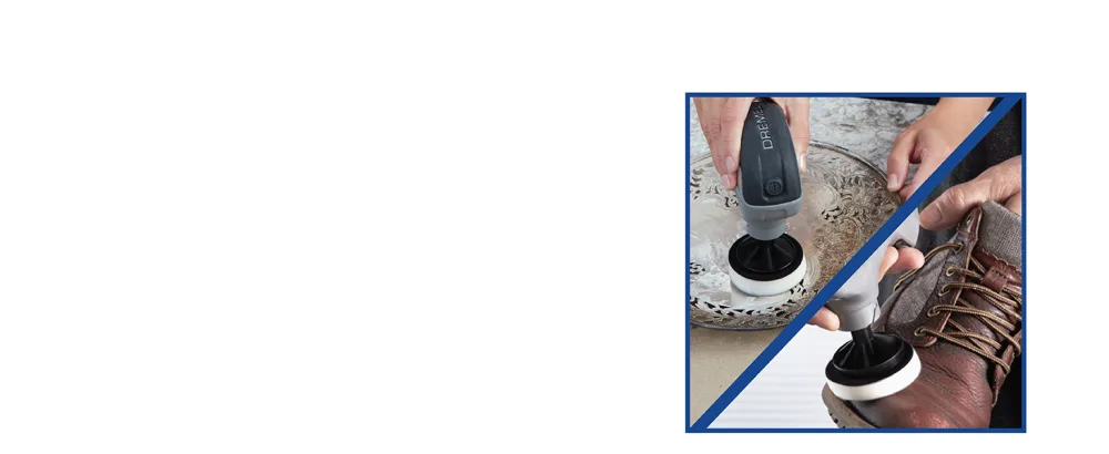 Dremel PC361-3 Power Cleaner Heavy-Duty Pads- 3 Pieces - DELICATE CLEANING