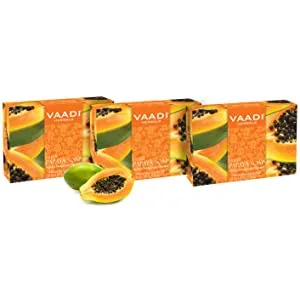 Vaadi Herbals Fresh Papaya Soap 75g (Pack of 3) - product information 1