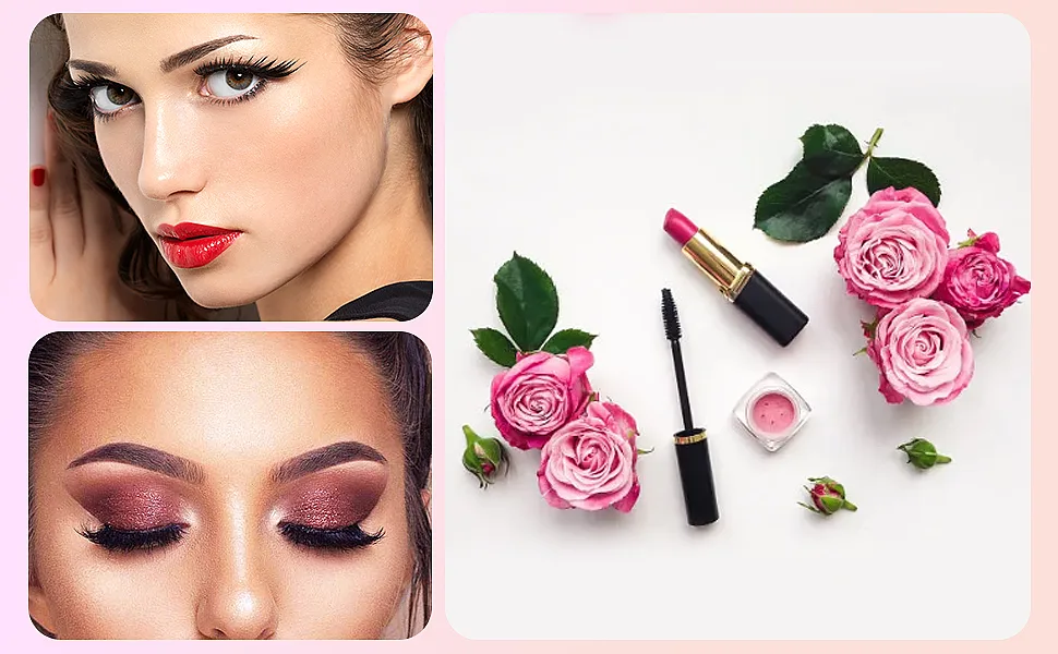 8PCS Reusable Lipstick Applicator Brush Lipstick Brushes with Cap Lip Applicator Brushes Makeup Beauty Gloss Cream Eyeshadow Balm (pink) - BALM BRUSH