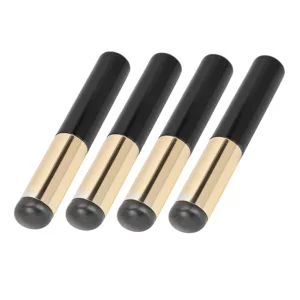Silicone Lip Balm Brush 4PCS Round Head Mini Concealer Makeup Brush Easy to Clean for Home Office Travel - 1410230119111-3