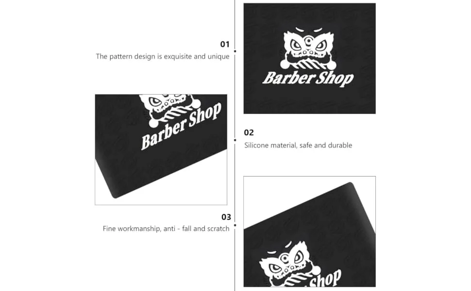 Shear Accessory Barber Clipper Elastic Bands 3pcs Clipper Anti-slip Ring Hair Clipper Man Scissors Barber Trimmer Grippers Men Trimmer - product information 7