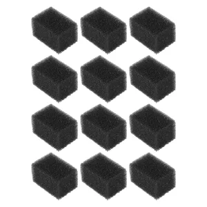 Stipple Sponge Block 12 Pcs Halloween Makeup Blood Sponge Special Effects Makeup Sponge for Stubble Bruise Bleeding Effect (Thin Hole) 1 Count (Pack of 1) - 1218230039111-2