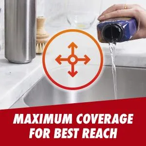 Drano Dual-Force Foamer Clog Remover, 17 fl oz Dual Force Foamer 17 Fl Oz (Pack of 1) - Maximum coverage for best reach