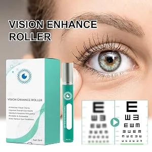 Vision Roller, OphthlaMed Vision Enhance Roller, Vision Enhance Massage Roller, Enhances Visual Clarity (2 Pcs) - vision roller medilisk