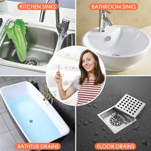 Drain Sticks Drain Stix Drainstix Drain Cleaner and Deodorizer Sticks for Dains As Seen On TV, Drain Cleaner Sticks for Clogs Remover Eliminating Smelly Odor Sink Disposable Drain Stix As Seen On TV - product information 5