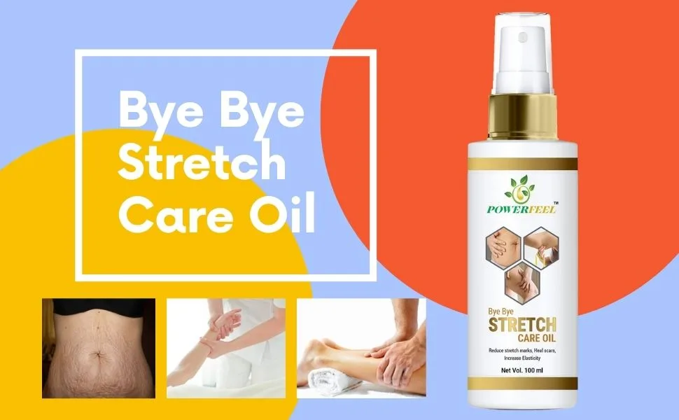 Stretch Marks Oil is an ideal solution for stretch marks due to any reasons (Pack of 2) - Stretch Care Oil