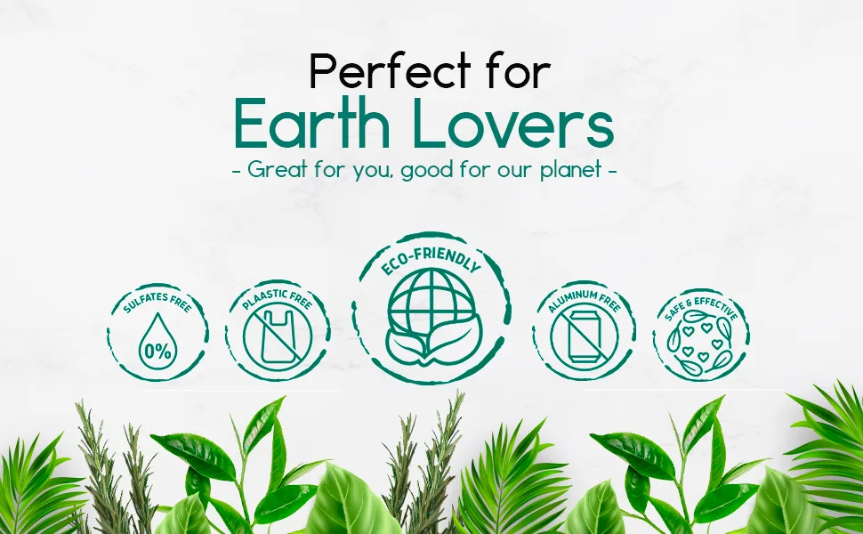 BeNat. Zero-Waste Ultimate 4-PACK Bundle. Zero-Waste Deodorant + Eco-Friendly Body Powder + Bergamot Shampoo Bar + Conditioner Bar - eco tea tree and rosemary
