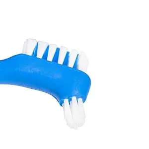 Vivid Premium Quality Denture Cleaning Toothbrushes Multi-Layered Bristles Ergonomic Rubber Handle Pack of 12 (12) - product information 3