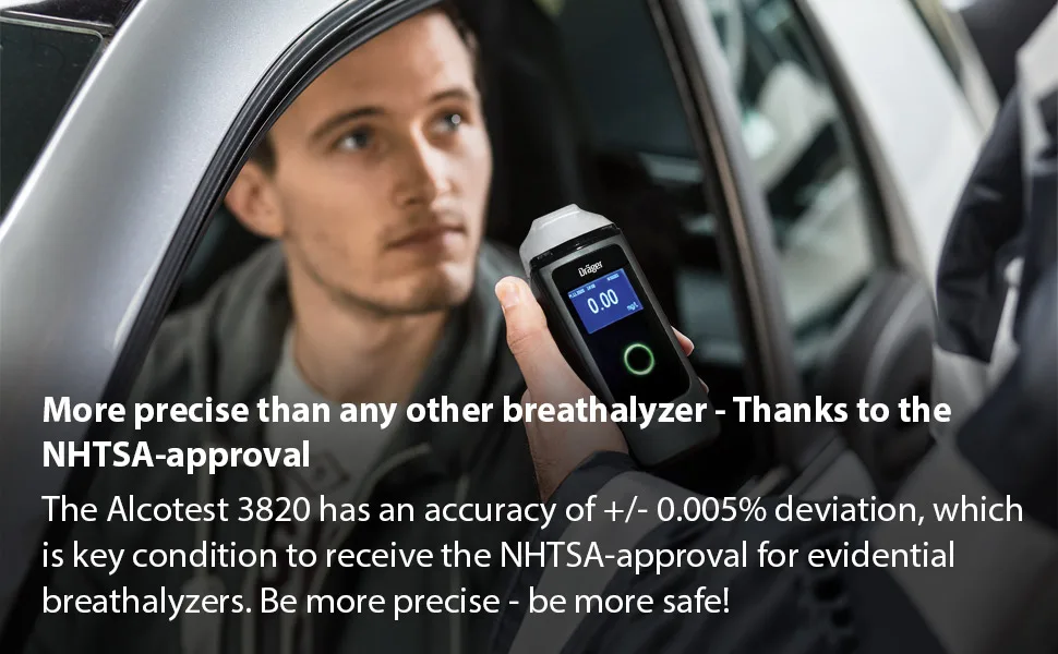 Drger Alcotest 3820 Breathalyzer, Evidential Accuracy, NHTSA-Approved - Dräger, Alcotest 3820, Breathalyzer
