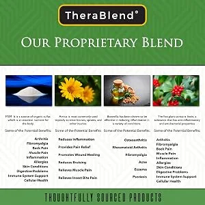 TheraBlend Advanced Cream (128 Fl Oz (Pack of 1)) - product information 3