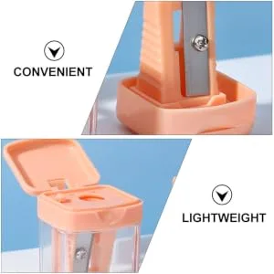 4pcs Pencil Sharpener Eyeliner Sharpener Makeup Sharpener Makeup Pen Sharpener Lipstick Sharpener Cosmetic Pen Sharpener Makeup Tool Single Hole Sharpener Woman Makeup Accessories - product information 2