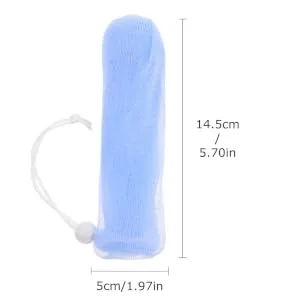 7pcs Foaming Soap Soap Maker Shower Pouf Soap on a Rope Soap Jabon De Ba o Sponges for Bathing Bath Shower Loofah Clean Man Pe Network Exfoliating Soap - product information 1