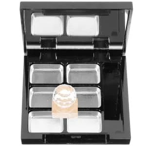 1 Set blush eye shadow box storage cases empty highlighter palette cosmetics tray Blush box plastic paint tray empty bracket eyeshadow palette sample box Packing box - product information 2