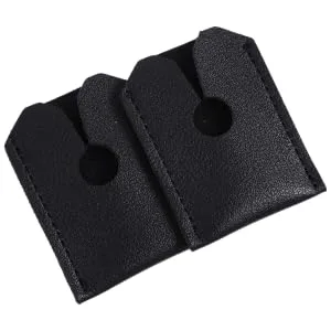 Safety Razor Case 2pcs shaver protective cover old fashioned artificial leather travel Razor Safety Razor Protector - product information 1