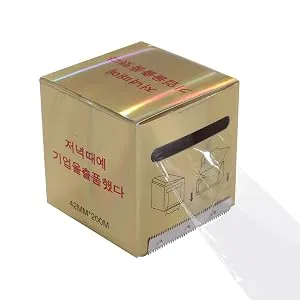 3pcs Eyelash Remover Clear Plastic Wrap Eye Use Preservative Film Professional False Eyelashes Extension Permanent Makeup Tool 42mm*200m - product information 1