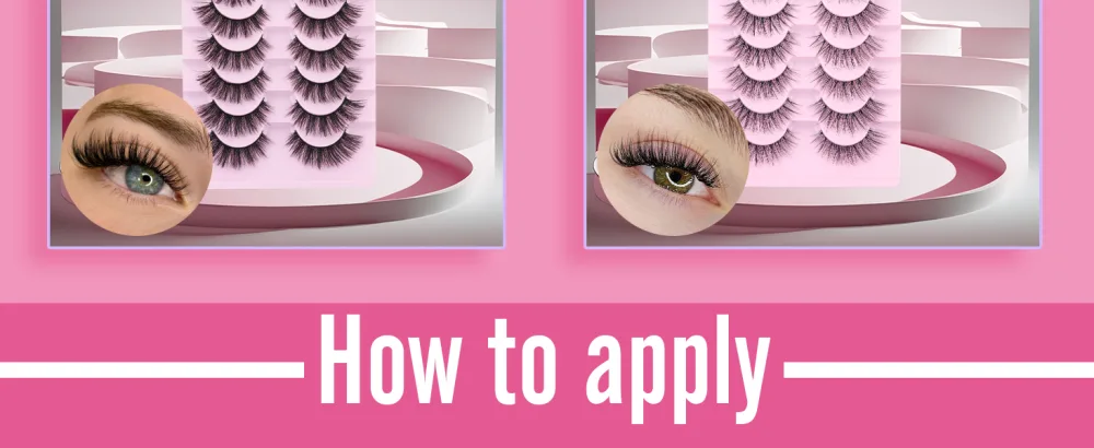 HeyAlice False Eyelashes Wispy Lashes Mink Fluffy Lashes Cat Eye Lashes Natural Eyelashes Wispy False Lashes 3D Strip Lashes 10 Pairs Lashes Pack Wispy Eyelashes - product information 4